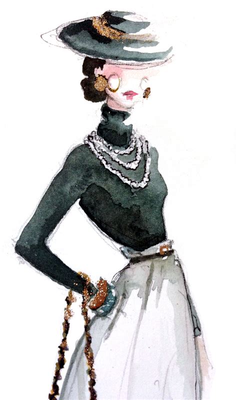 chanel sketch 19 20s|Chanel vogue world dresses.